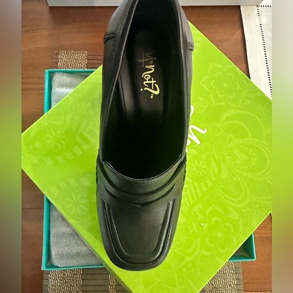 Black Platform loafer - Ynot - Picture 4 of 7